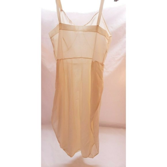 🌻Vintage 60's retro Tosca Lingerie Babydoll Cream Nightgown Slip Small - Picture 6 of 8